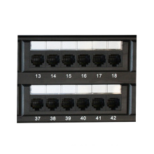 RJ45 unshielded Cat6 Modular 48 port Patch Panel